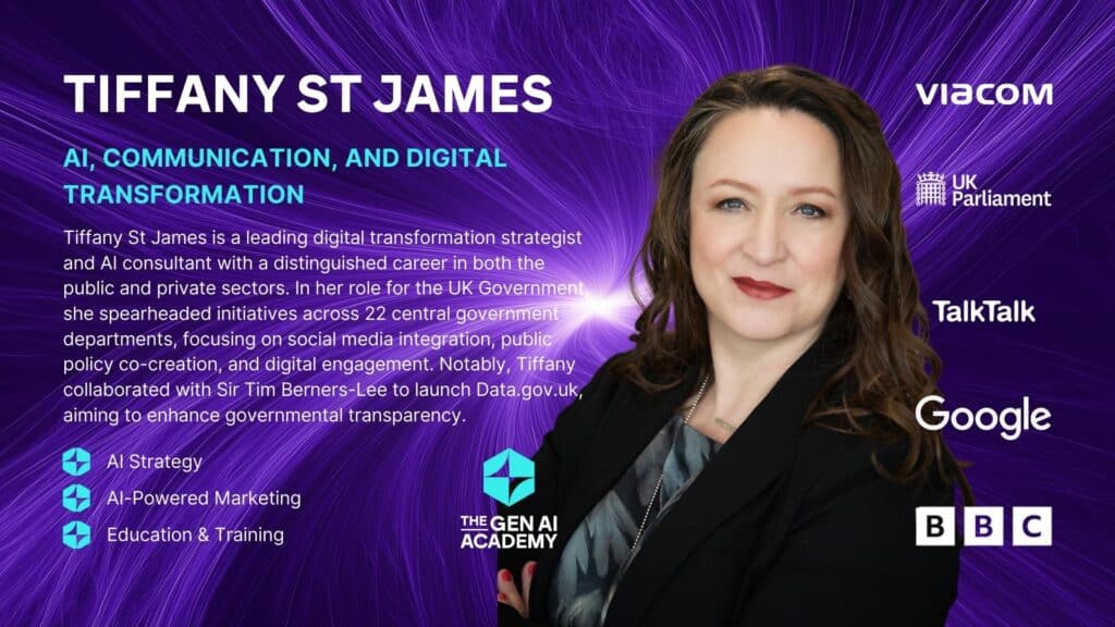 Tiffany St James Presentazione commerciale Slide